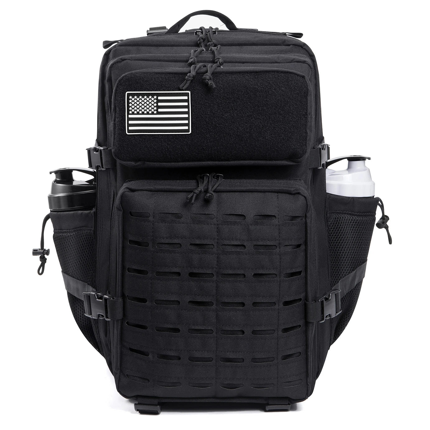 VoltPak™ Premium Tactical Backpack with Bottle Holder