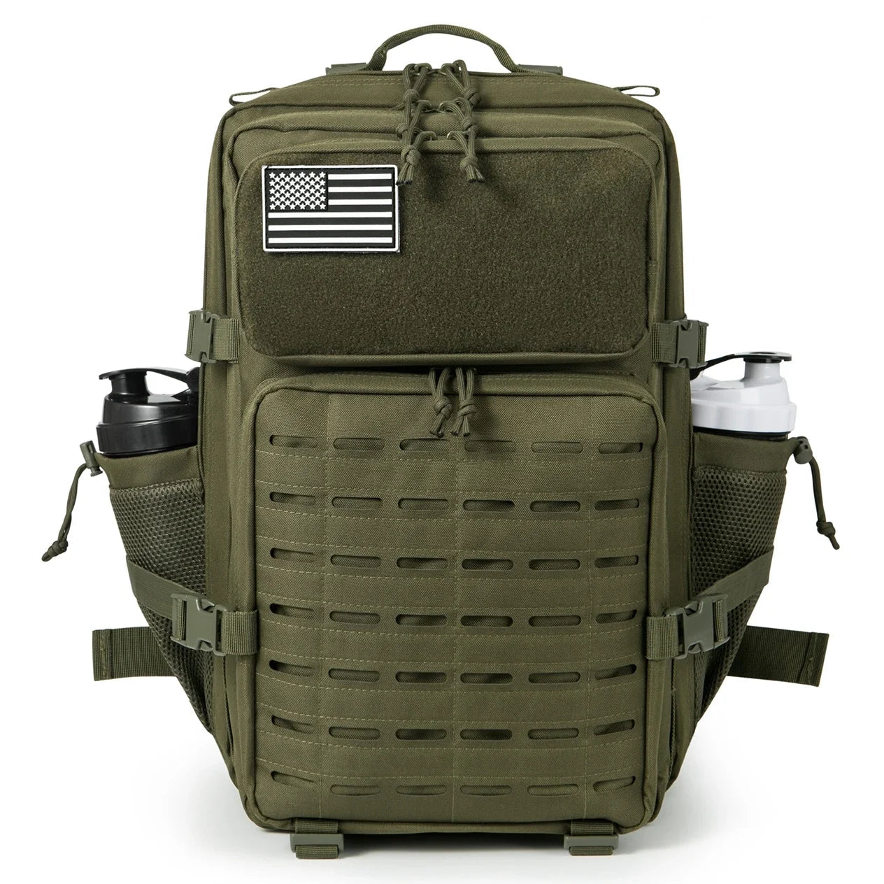 VoltPak™ Premium Tactical Backpack with Bottle Holder