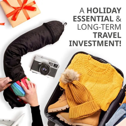 VoltPak™ Memory Travel Pillow
