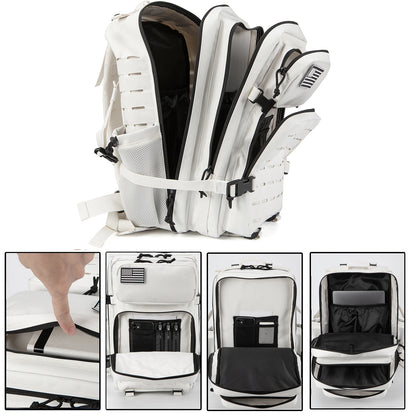 VoltPak™ Premium Tactical Backpack with Bottle Holder