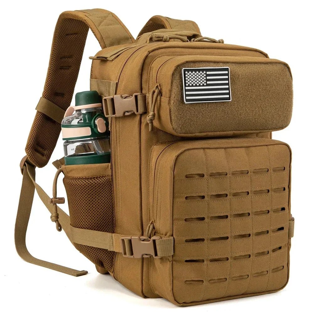 VoltPak™ Premium Tactical Backpack with Bottle Holder - VoltPak