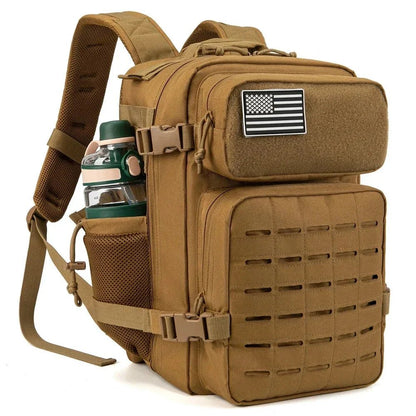 VoltPak™ Premium Tactical Backpack with Bottle Holder - VoltPak