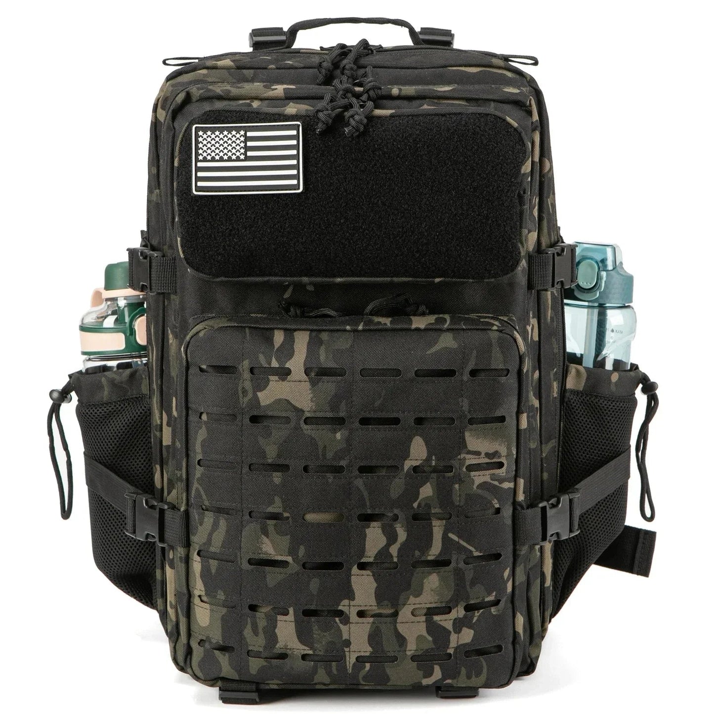 VoltPak™ Premium Tactical Backpack with Bottle Holder - VoltPak